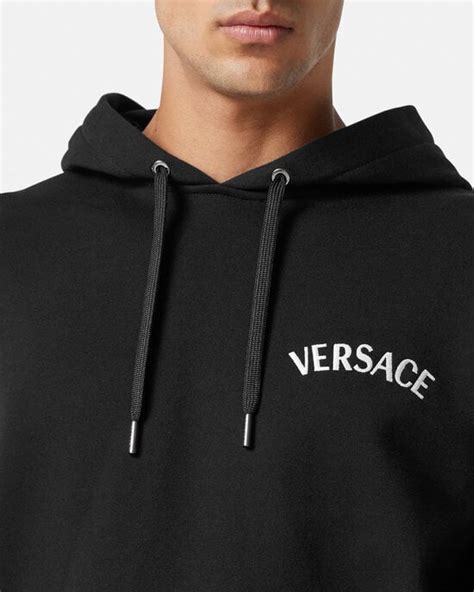 felpa uomo versace bianca|Felpe Eleganti con e senza Cappuccio .